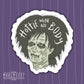 Hocus Pocus Billy Butcherson TOTE BAG - Black Canvas Tote Bag - Hocus Pocus Tote, Sanderson Sisters Tote, Zombie Tote, Halloween Tote Bag