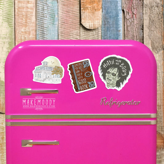 Hocus Pocus MAGNET SET -fridge magnets- Hocus Pocus Magnet, Hocus Pocus Book, Hocus Pocus House, Billy Butcherson Magnet, Halloween Magnet
