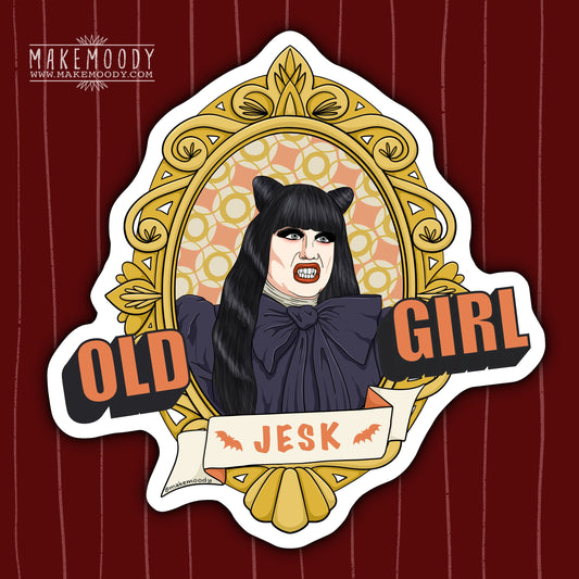 What We Do In The Shadows and New Girl Mashup MAGNET - Fridge Magnet- Jesk Magnet, WWDITS Magnet, New Girl Magnet, Nadja Magnet, Jess Magnet