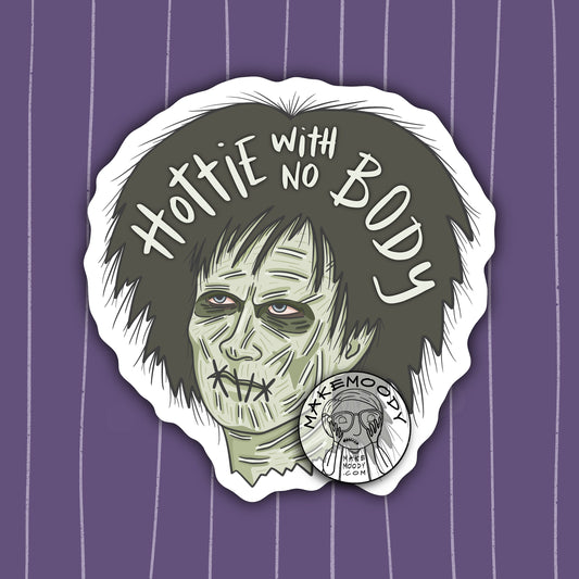 Hocus Pocus Billy Butcherson STICKER -Vinyl Decal Sticker- Hocus Pocus Sticker, Zombie Sticker, Hocus Pocus Witches Sticker, Halloween