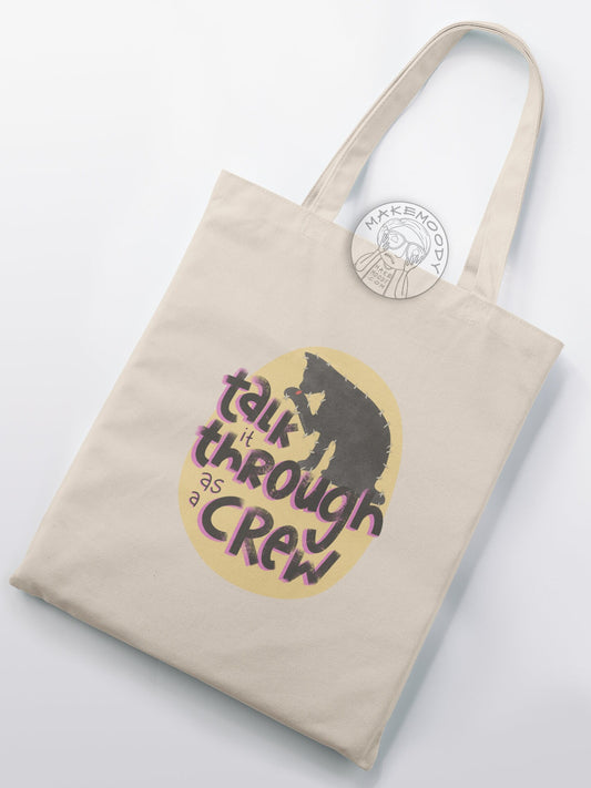 Our Flag Means Death Crew  TOTE BAG - Tote Bag - Taika Waititi Tote Bag, Our Flag Means Death Tote, OFMD Tote, Stede Bonnet, Blackbeard Tote