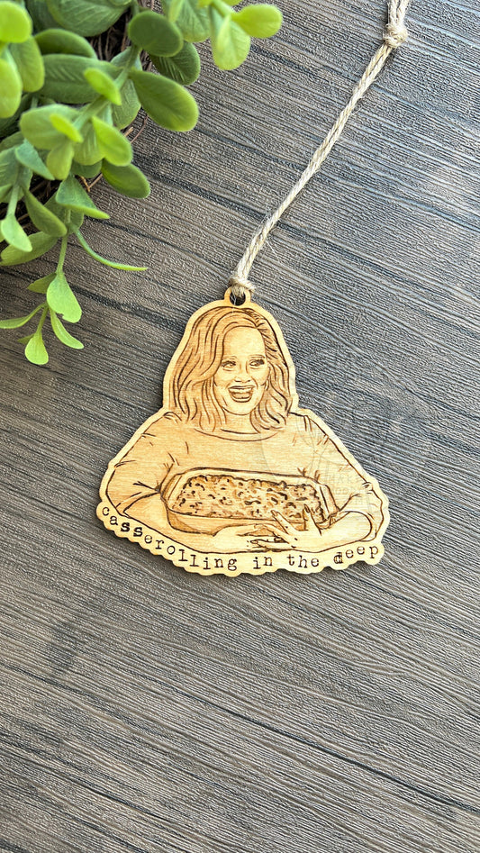 Adele Rolling in the Deep ORNAMENT - Christmas Ornament - Adele Ornament, Rolling in the Deep Ornament, Adele Hello Ornament, Adele Fan Gift