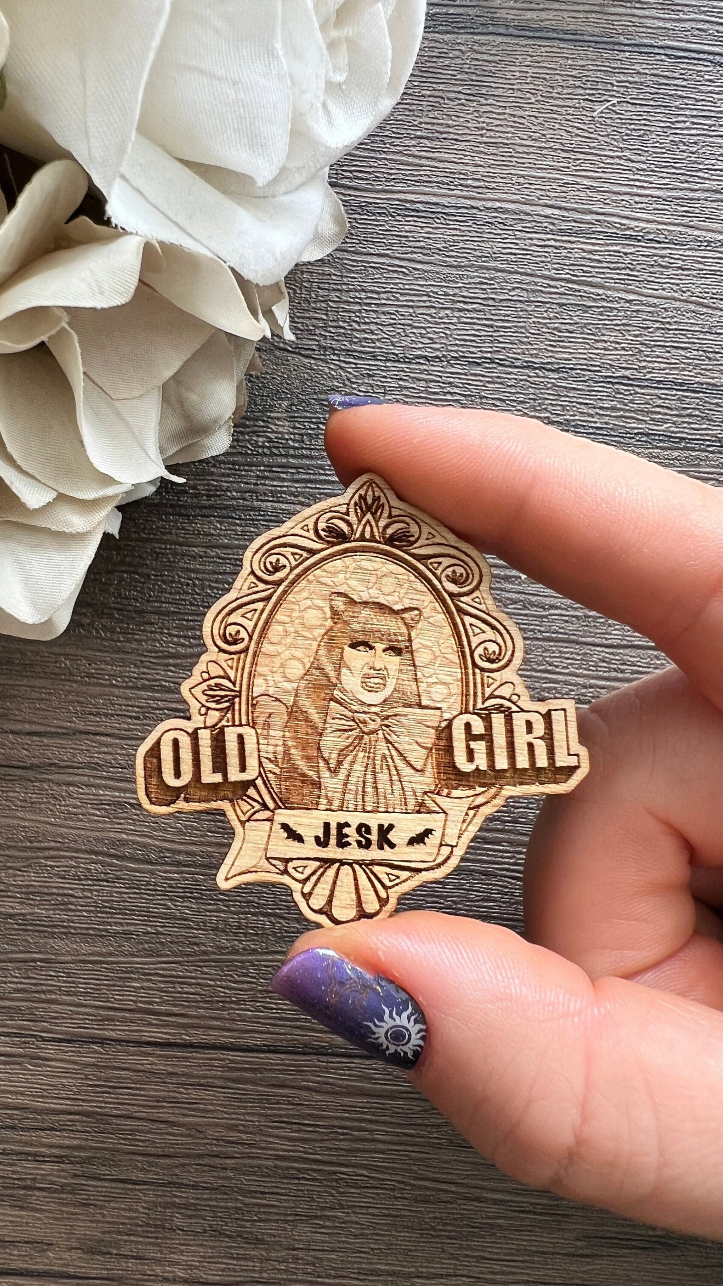 What We Do In The Shadows / New Girl PIN - Lapel Pin - WWDITS Pin, New Girl Pin, Nadja Pin, Zooey Pin, Jesk Pin, It's Jess Pin, Mashup Pin